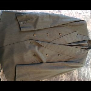 Ermenegildo Zegna triple breasted gray suit